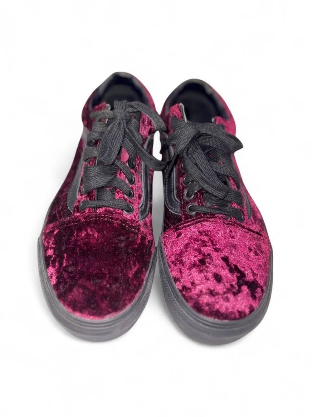 Vans velvet old school skate shoe men’s size 7 womens 8.5 - Picture 2 of 7